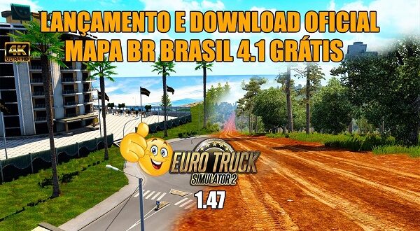 Mapa BR Brasil Top Mod Ets2 1.47