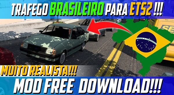 Mod de Trafego Brasileiro Ets2 1.47