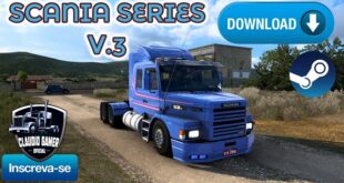 Caminhão Scania Series V3 Top Mod Ets2 1.47