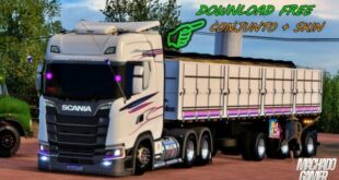 Scania Qualificada + Granel Arqueada Top Mod Ets2 1.48