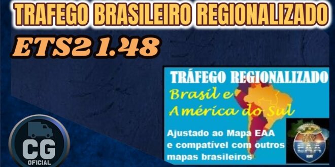 Trafego Brasileiro Regionalizado Mod Ets2 1.48