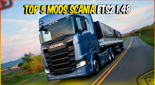 Top 5 Mods Scania Ets2 1.48