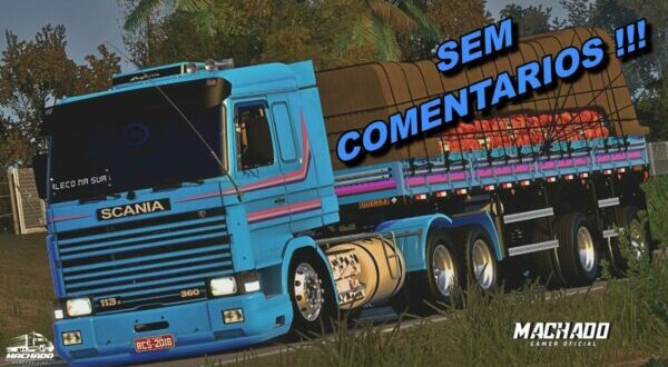 Scania 113h Frontal + Granel Mod Ets2 1.49