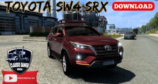 Toyota SW4 SRX Qualificada Mod Ets2 1.49